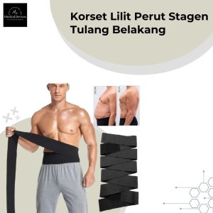 Korset Lilit Perut Stagen Bengkung Korset Ibu Melahirkan Korset Penopang Tulang Punggung / Alat kesehatan Alat terapi kesehatan