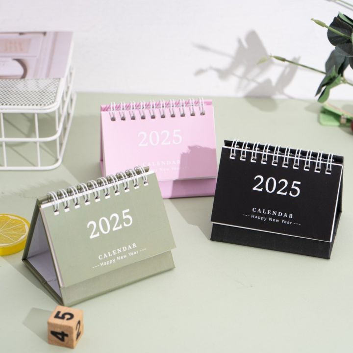 2025 Calendar Portable Creative Cute Desktop Small Desk Calendar