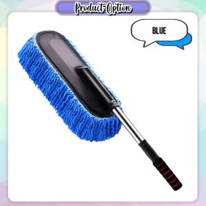 [Little B House] Extendable Car Duster Telescopic Brush Car Wash Mop Super Soft Microfiber 洗車刷子 Mop Cuci Kereta - HL07