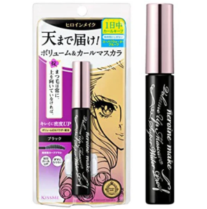 Mascara Kiss Me Heroine Super Water Proof Dạng Màng Film Chống Trôi Siêu Bền Nâng Cong và Dày Mi 6g - Nhật Bản