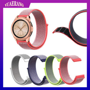 VUAERANG Nylon Sport Loop Wrist Band Strap For Samsung Galaxy Watch Smart Watch Replacement Soft 20 22mm Wrisrband Bracelet