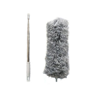250cm Soft Microfiber Cleaning Duster with Bendable Head Feather Static Anti Household Cleaning Tools