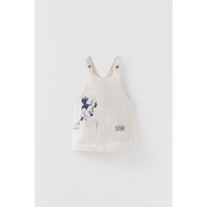 [TẶNG QUÀ 10K] Váy yếm DEPRE 3 mẫu jean+kaki Mickey nhân vật hoạt hình Disney cute cho bé gái VTE00010093LL chất siêu mềmđiểu chỉnh được độ dàiform rộng