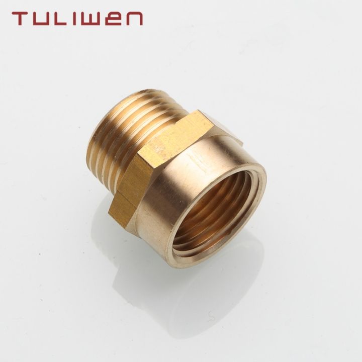 1/2 G Thread (BSP) Female to 1/2 NPT Male Connector BSP to NPT Adapter 1/2 Inch Industrial Metal