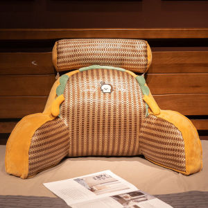 Summer Mat Pillow Bedside Pillow Cushion Large Backrest Cushion Soft Bag Bed Reading Artifact Soft Leaning Dormitory Students