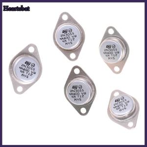 [Heartsbat] 5 pcs 2N3055 NPN AF Amp Audio Power Transistor 15A 100V