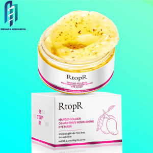 RtopR Mango Golden Osmanthus Nourishing Eye Mask Melembabkan dan Mencerahkan Menghaluskan Area Mata