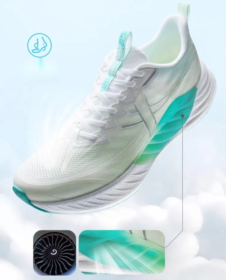 Xtep X-FLOW 8.0 womens running shoes shock-absorbing breathable