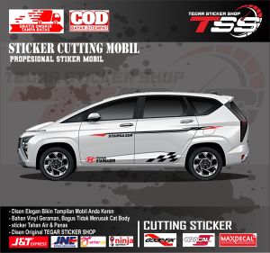sticker mobil hyundai stargazer sticker lis mobil hyundai stargazer sticker mobil sticker motif variasi body mobil