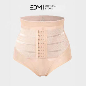 EDM 2PCS Girdle For Slimming Tummy Shaper Panty Waist Trainer Body Shaper Panty High Waist Trimmer For Women With Bone Butt Shaper