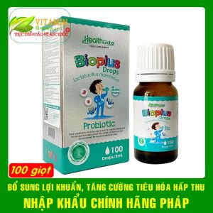 Men vi sinh Health Global Bioplus bổ sung lợi khuẩn giúp hệ tiêu hóa bé khỏe mạnh | Nhập khẩu chính hãng Pháp
