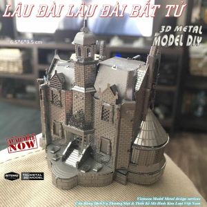 Mô Hình Lâu đài cổ tích (Kim loại lắp ghép 3D)