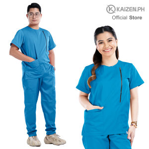 Scrub Suit 1st Gen KSS-48 Zipper Collection 11-inch zipper opening Top 5-pocket Pants