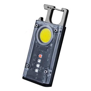 LED Flashlight Keychain Light Pocket Lamp Emergency Lights with Opener and Magnetic Base for Camping Fishing Repair Walk