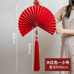 Folding Fan Wall Decor | Chinese Style Wall Decor Pendant | Wall Mounted Boho Home Decor Wall Decor | Great Wall Art for Apartment Room Home Decor