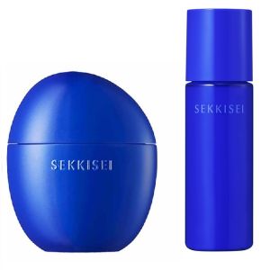 SET KEM CHỐNG NẮNG KOSE SEKKISEI CLEAR WELLNESS UV DEFENSE MILK SPF50+PA++++ 50ML + Nước hoa hồng 35ml - Nhật Bản