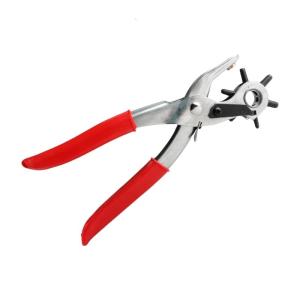 Chuyên Nghiệp Da Đấm Kìm 3 Lỗ Các Loại Vòng Phẳng Mạnh Mẽ Thép Cho Crafting Sửa Chữa Và sử dụng ngoài trời