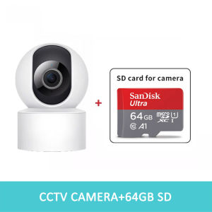 Xiaomi Buy 1 Take 1 CCTV Camera WiFi Connect 360 Degrees Pan And Tilt WiFi IP Security CCTV Camera Connect To Cellphone 1080P Indoor And Outdoor With Mic And Speaker With SD Card