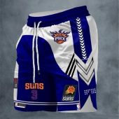 Phoenix Suns Basketball Short for Men Korean Style Leisure Made of Cool Fabric Mens Bottoms 2026 Summer Sweatpants Casual Shorts Men Sale