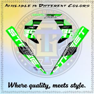 Honda Beat Street V2 2022 Stock Decals