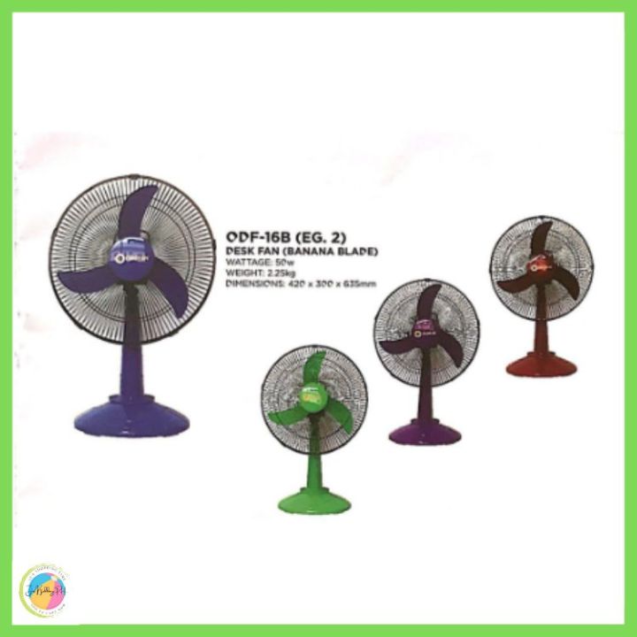 Orofan Desk Fan (BANANA BLADE) ODF16B(EG.2) / desk fan / High End Desk Fan / Electricfan / fan