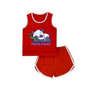 Bộ ba lỗ phong cách Hàn in Panda BENTY BT072 chất liệu mềm mịn mát đồ ba lỗ thấm mồ hôi tốt