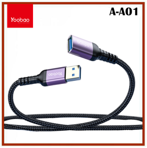 Yoobao Adapter Cable A-A01 USB-A 2.0 Male to USB-A 2.0 Female / A-A02 USB-A 3.0 Male to USB-A 3.0 Female Fast Speed