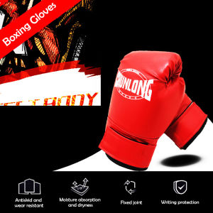 【New Arrival】2pcs Muay Thai Training Fighting Gloves Sports Boxing Workout Hand Protector