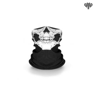 GAWUNG Masker Mulut Tengkorak Halloween Bikers GIGIEMAS GMMTEK