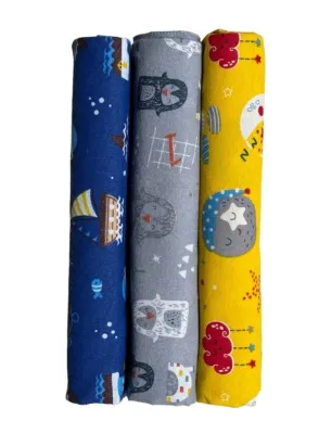 1 Pak isi 6 PCS Bedong Bayi Bahan Flanel Vinata/Rene/Flower Kualitas Premium Ukuran 110x90 dan 125x90 Lembut SNI/Bedong Bayi Jumbo Motif Terbaru