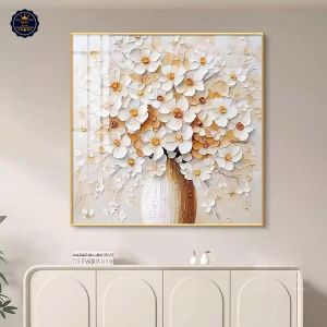 Tranh Bình Hoa Ấn Tượng Tranh Canvas Tranh Tráng Gương Tranh Trang Trí Phòng