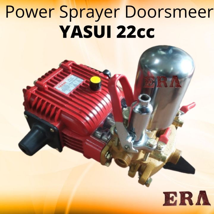 Power Sprayer Pompa Air 22cc 30cc Mesin Pompa Doorsmeer PS22 Mesin Cuci Motor Mobil Perkebunan Ladang Sawah