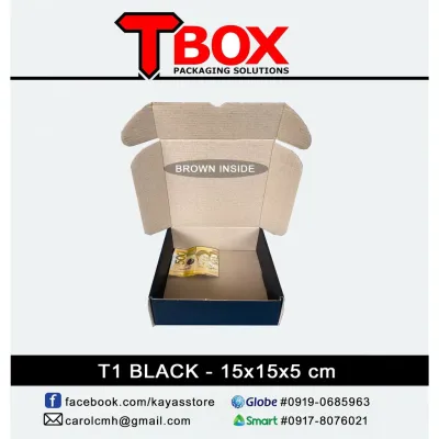 5PCS | TBOX Carton mailer box corrugated packaging Kraft Lowest price Brown Kraft Mailer Corrugated Box