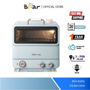 RUMii 🏠 Bear Electric oven 20L Large capacity oven Steam Oven Grilled Whole Chicken and Fish BSO-B200L