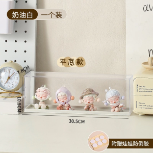 [SG Ready Stock]Acrylic Display Box Figurine Display Case Transparent Blind Box Storage Dustproof Acrylic Stackable/Toy Display Cabinet