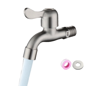 Stainless steel 304 single cold washing machine special faucet