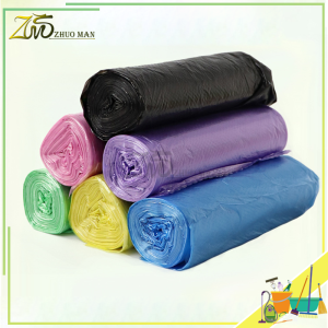 ถุงขยะอเนกประสงค์ ถุงขยะพกพา ถุงพลาสติก ถุงขยะม้วนแพค 100 ใบขนาด 45 50 1แพ็ค5ม้วน ถุงใส่ของ แข็งแรง ทนทาน เนื้อเหนียว ไม่ขาดง่าย