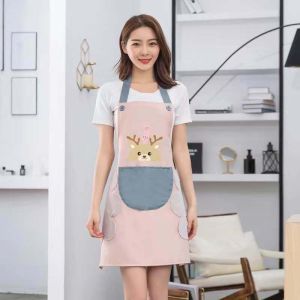 Apron Celemek Masak Motif Rusa Anti Minyak DMO C08