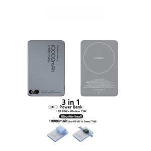 JY 3 CCC Power Banks 3 in 1 Fast Charging 20W Magnetic for Wireless
