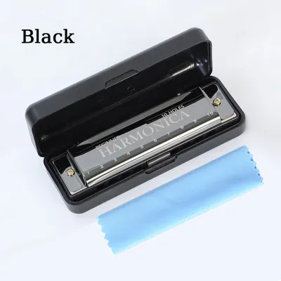 SKISOPGO Harmonica Blues Harp Mouth Organ Phosphor Bronze Diatonic Beginner Harmonica with Case Kit for Kids