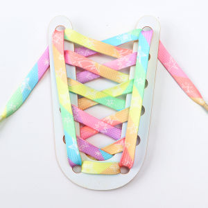 120CM Flat Shoe Laces For Sneakers Cartoon Shoelaces Cute Pattern Colorful Printing Sports Shoelace Accessories Shoestring