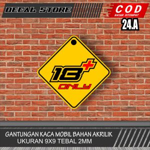 Variasi Gantungan Kaca Akrilik Bebas Custom Variasi Hologram Gantungan Mobil Dan Truck Kode 24.A
