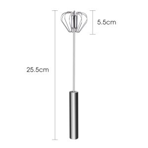 YESPERY Whisk household mini semi-automatic manual hand-held cream whisk stainless steel egg whisk