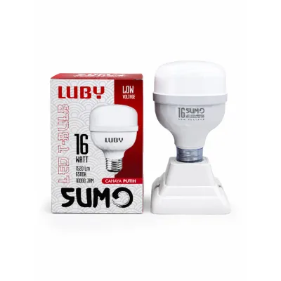 LUBY SUMO Lampu Bohlam LED Bulb E27 6500K 12W 16W 22W 30W 40W 48W 58W Cahaya Putih Premium Terang