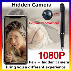 Original V380 Hidden Spy Camera Mini Camera V8 Pen CCTV Camera 1080P HD Safety 2.5H Video Record CCTV Recorder with Audio Lasting Recording Security for Office meeting Professional Built in Battery Motion detection ballpen with spy camera