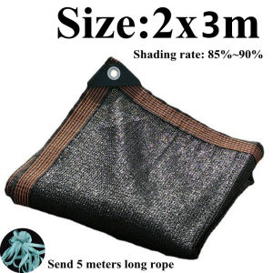 Jaring Paranet 90% Anti UV Sunshade Net Tabir Surya Hitam Jaring Taman Paranet Lebar 3 Meter Peneduh Tanaman