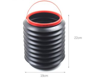 Xô nhựa lò xo gấp gọn 4 lít đa năng Trên Ô Tô