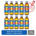 Nước Tăng Lực Redbull Bò Húc Thái Chai Thủy Tinh - Lốc 10 Chai Hàng Nội Địa. 