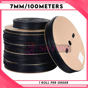 SSN 679 Heat Shrink Tube Black – Roll Pack | Ideal for Electrical Wiring Cable Insulation & DIY Repairs