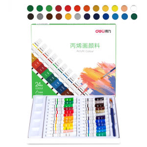 Deli 5ml/12ml Acrylic Paint 73913/73914/73915 12/18/24/36 colors